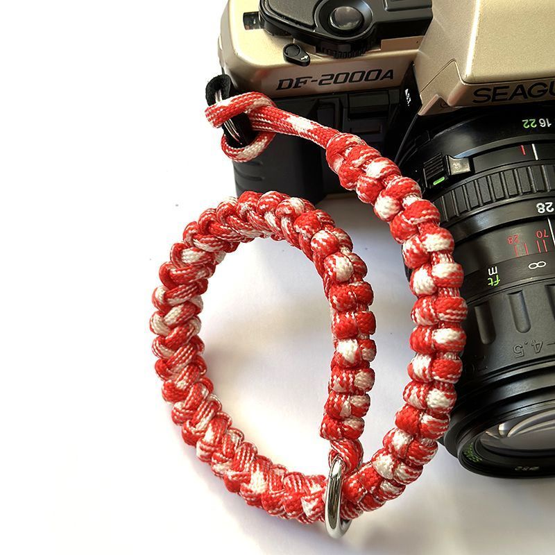 相機 配件 相機手繩 手工編織手繩適用佳能/富士/索尼微時尚單反相機手腕帶