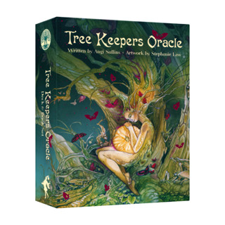 樹護者神諭卡,贈中文翻譯｜Tree Keepers Oracle｜44張鍍金邊牌卡與108頁插圖豐富的說明手冊【左西】