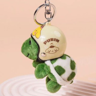 💕臺灣寄出🎁新款烏龜背包掛飾戴頭盔烏龜書包掛件鑰匙扣可愛學生禮物大眼龜