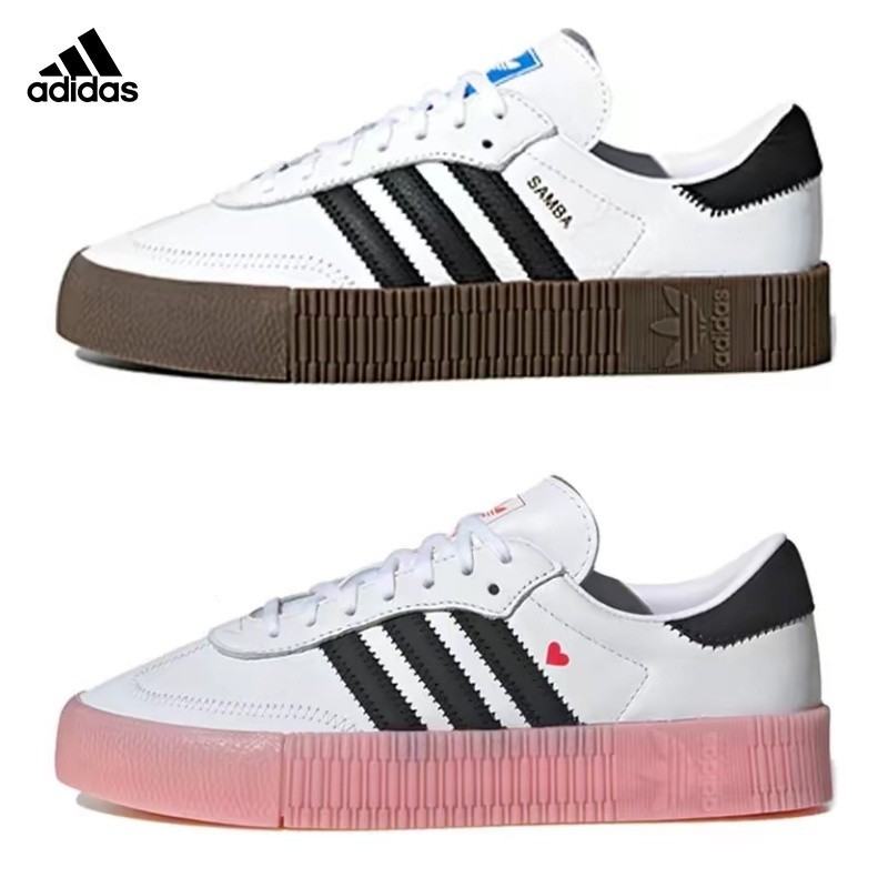 正貨 Adidas Samba Rose 愛迪達 休閒鞋 板鞋 黑白棕 黑白粉 四季款 女鞋 AQ1134 EF4965