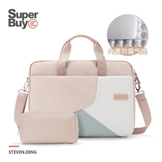 【Superbuy】加厚防撞筆記本電腦包 防水13吋/14吋/15.6吋筆電包 手提包通勤包/商務公事包/側揹包/單肩包