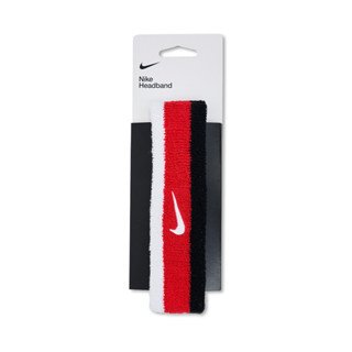 Nike Swoosh 紅白黑色 髮帶 髮飾 頭帶 慢跑 路跑 有氧 頭帶 N0001544118OS
