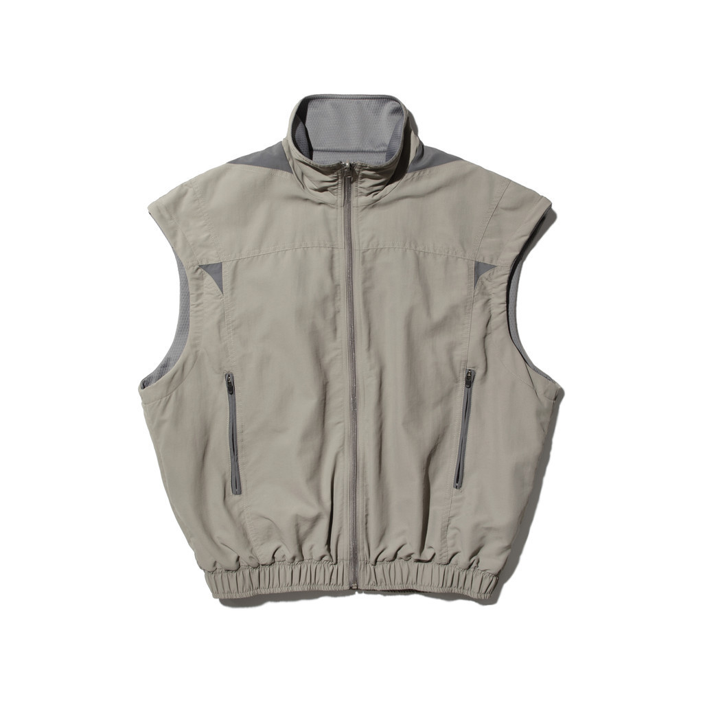 『Definite』4DIMENSION X AGILITY / SE Reversible Vest - Khaki