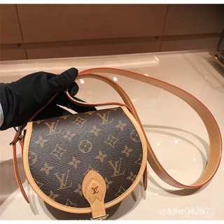 凯丽二手-LV M44860 Tambourin 小馬鞍包 鈴鼓包 Monogram 帆布 經典印花