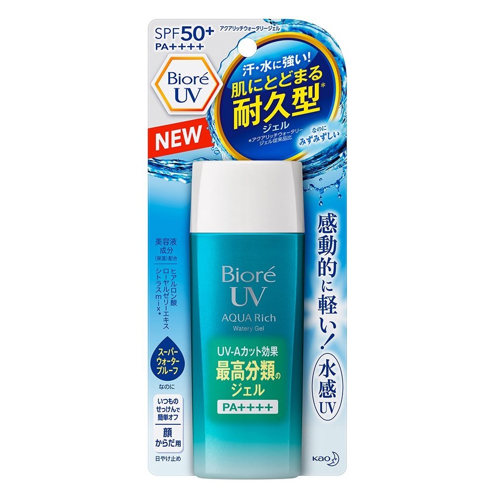 Biore UV 蜜妮 AQUA RICH 防曬霜 90毫升 b1358