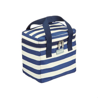 台灣現貨 英國《KitchenCraft》點心保冷袋(條紋藍4.9L) | 保溫袋 保冰袋 野餐包 野餐袋 便當袋