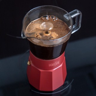 臺灣現貨 英國《La Cafetiere》Verona玻璃義式摩卡壺(6杯) | 濃縮咖啡 摩卡咖啡壺