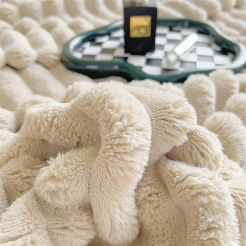 【念安家居】多功能毛毯 兔毛絨 兔兔毛 蓋毯 高克重法萊絨毛毯 牛奶絨毛毯 貝貝絨毛毯 午睡毛毯 沙發毯子 素色毛毯