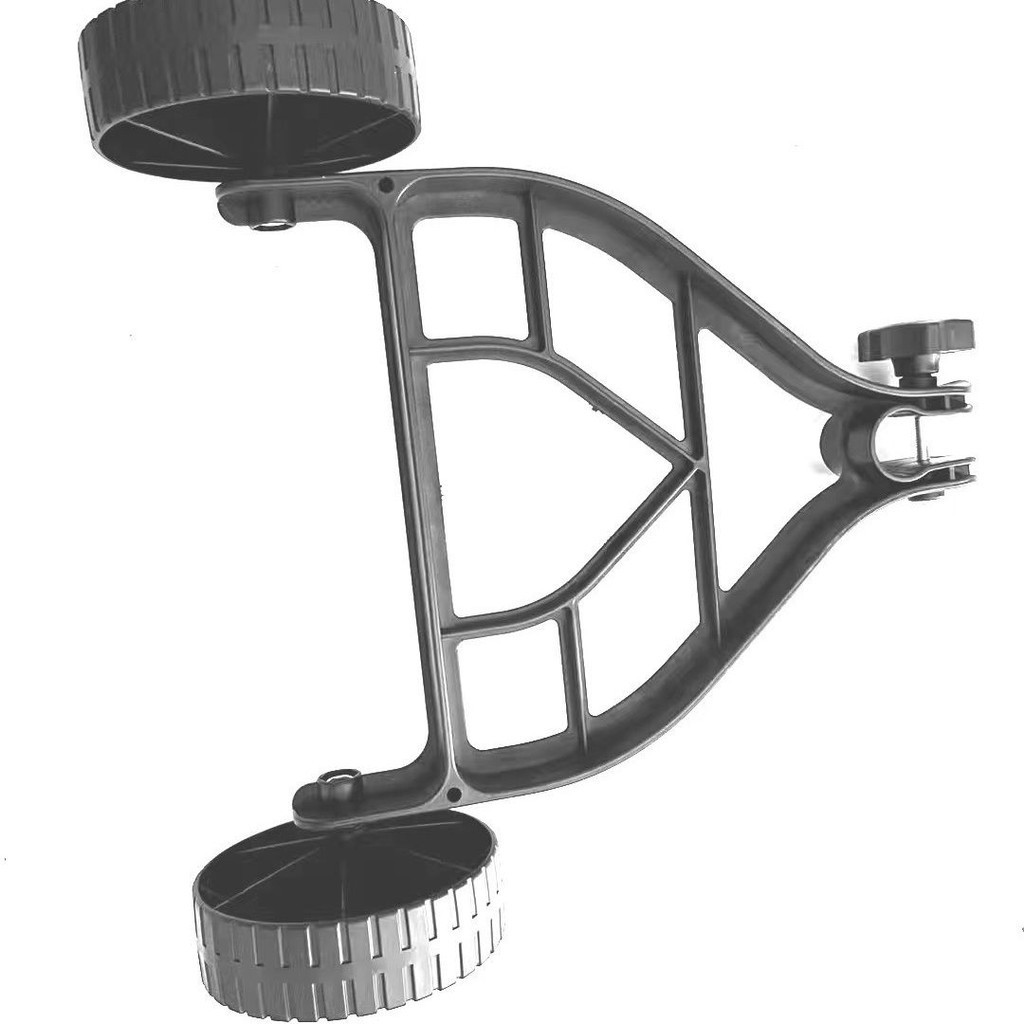 割草機平推輪草坪修復神器可拆卸鋪助輪子改裝手推式通用輪子harly-