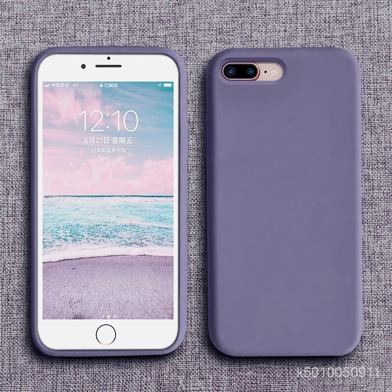 全包液態矽膠殼適用iPhone 13 12 11 Pro Max XS XR SE2 i7 i8 素色手機殼 全包保護殼