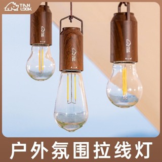 新款 大促 探露戶外露營照明天幕氛圍照明串帳篷泡野營地照明裝飾超長續航