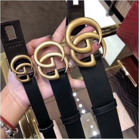 雅萱二手 GUCCI 古馳 雙G 金扣 皮帶 腰帶 414516 男女通用 2 3 4cm 現貨免運