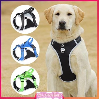 Reflective Medium Pet Dog Harness Not with The Leash Nylon A