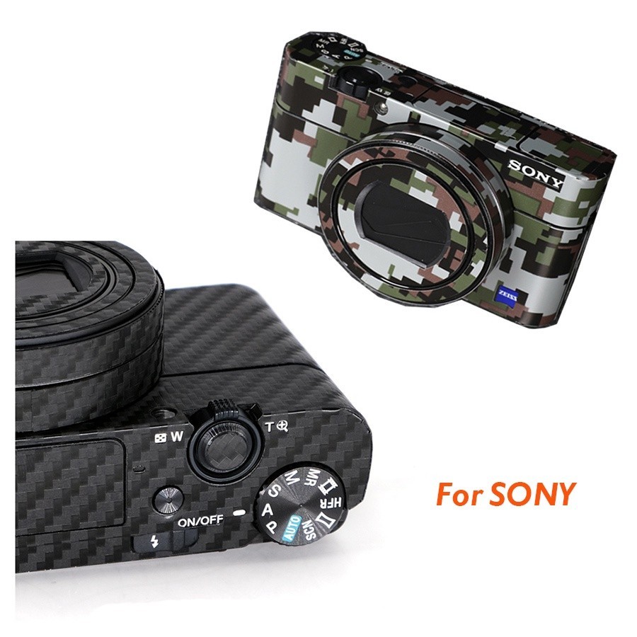 ✼適用索尼RX100M3 M4 M5相機貼膜黑卡RX100M6 M7包保護貼