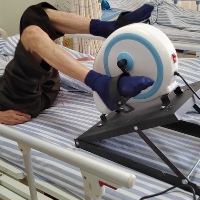 現貨-電動康復機中風偏癱手腳康復訓練器中老人腳踏車上下肢鍛煉踏步機