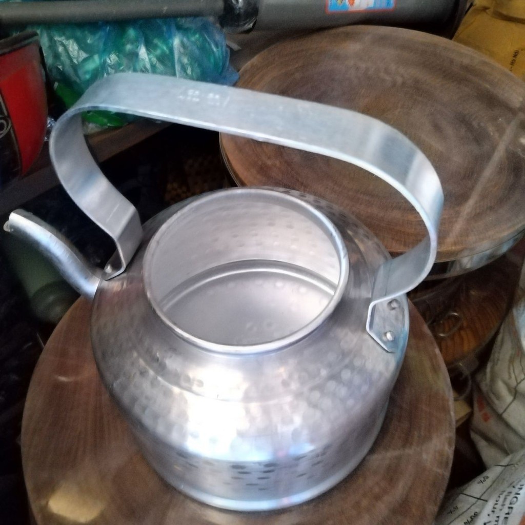 好物推薦%老式加厚鋁燒水壺越南進口手工鑄造傳統水壺