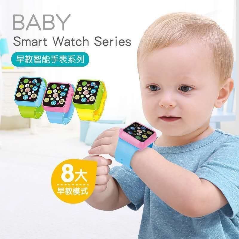 幼兒手錶 兒童手錶 兒童用品錶 寶寶手錶 嬰幼兒手錶 熱銷兒童電子男孩女孩音樂故事機寶寶益智早敎機仿真觸屏嬰兒手錶