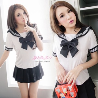 臺灣現貨 水手服 黑色特大尺碼 5XL 角色扮演學生制服