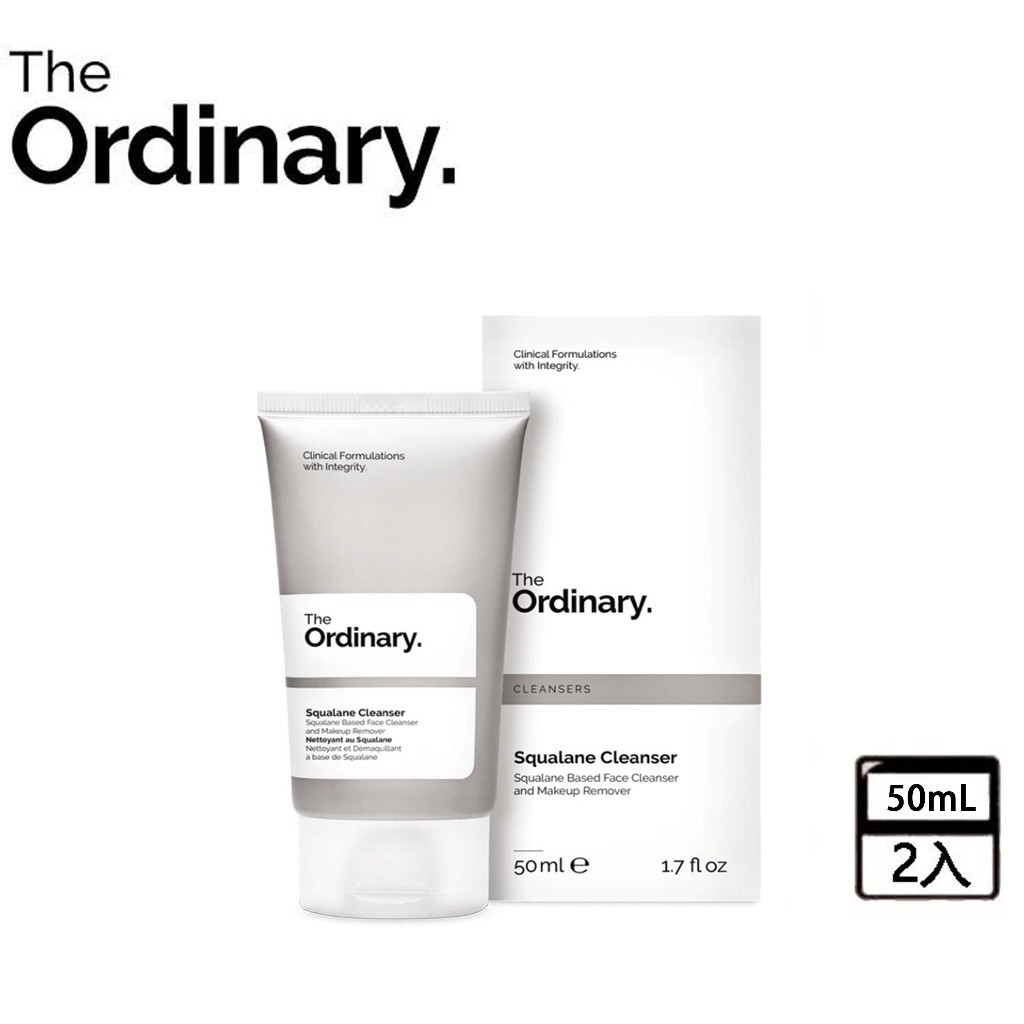 &lt;正品&gt;The Ordinary Squalane Cleanser 角鯊卸妝乳50ml