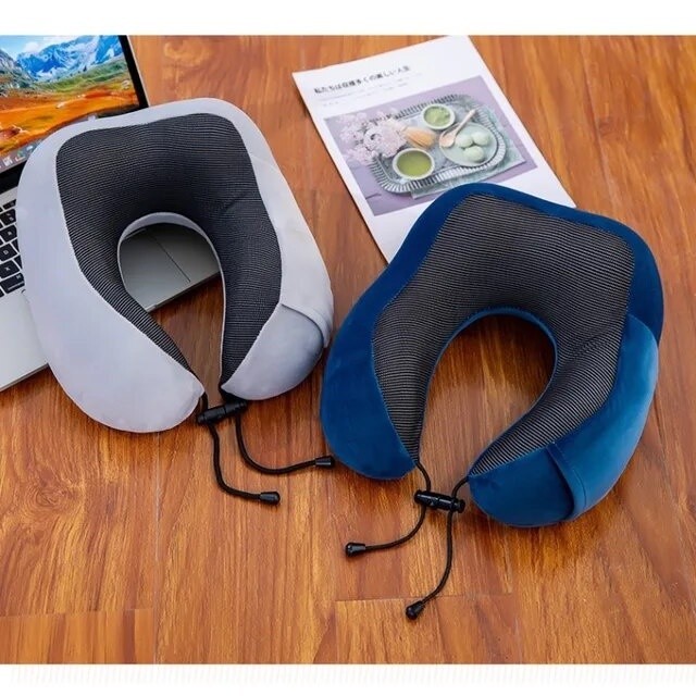 U Shaped Memory Foam Neck Pillows Soft Travel Pillow Massage