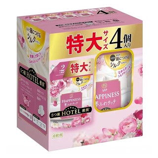 Lenor 衣物柔軟精補充包 玫瑰花香 750毫升 X 4入 [COSCO代購4] D557569