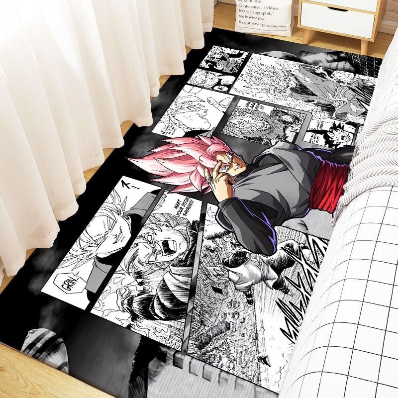 🔥 臺灣熱賣 🔥動漫七龍珠地毯臥室床邊毯男生電腦椅地墊客廳耐臟專用地毯茶幾毯 TINA