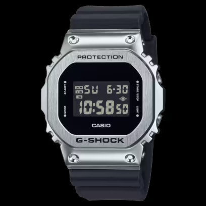 3月上新★CASIO Gshock GM-5600U-1JF GM-5600U-1 石英長壽命電池樹脂 手錶