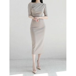 【Codibook】韓國 ARIMA 露肩洋裝長洋裝［預購］女裝