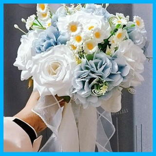 🌷手捧花🌷成品發貨 高階森系 新娘捧花 結婚手捧花 小紅書同款 玫瑰花束 領證捧花 韓式花束 模擬花束 假花模擬 人造花