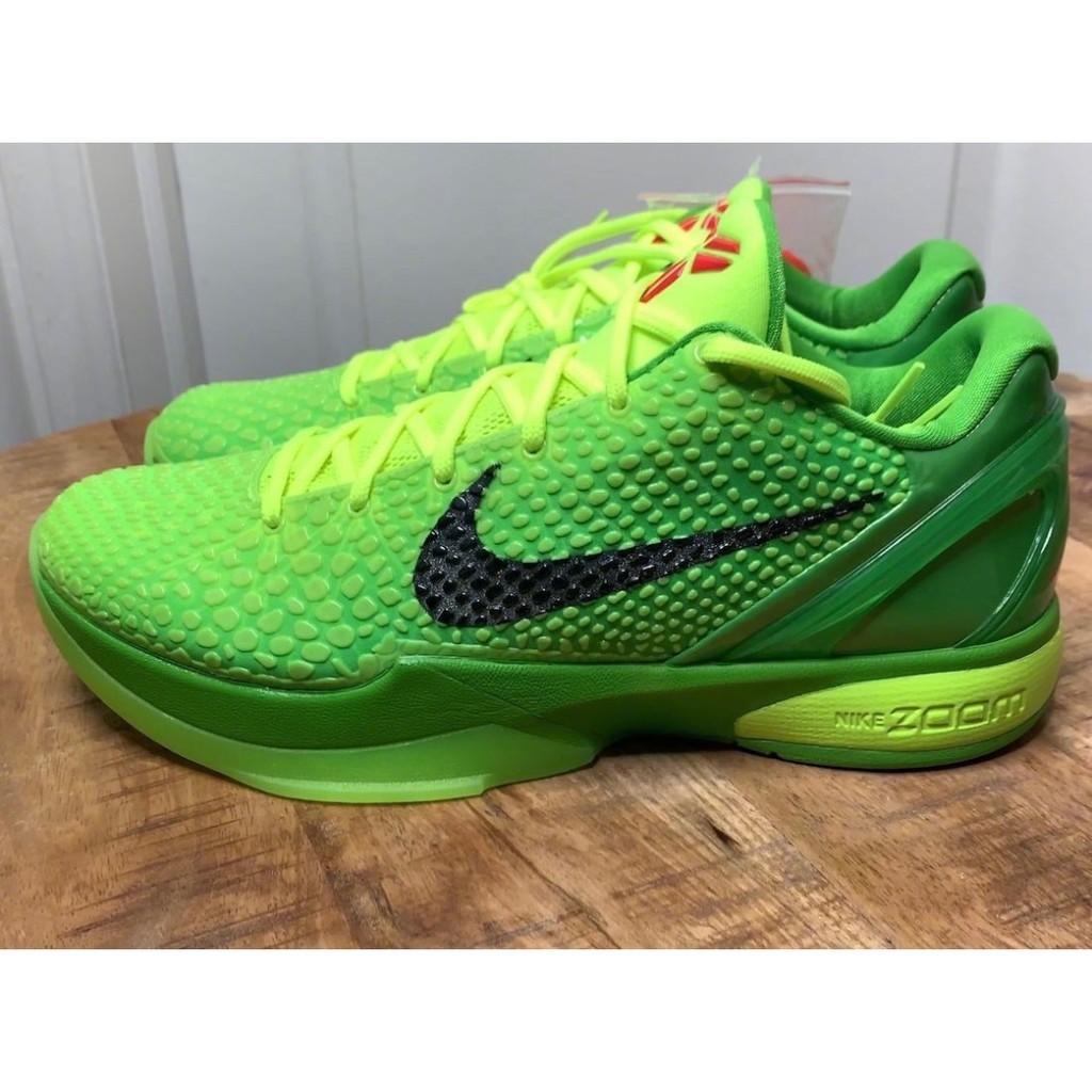 日本正品 Nike Kobe 6 Protro “Grinch”青蜂俠科比6代 曼巴精神 男子籃球鞋 CW2190-30
