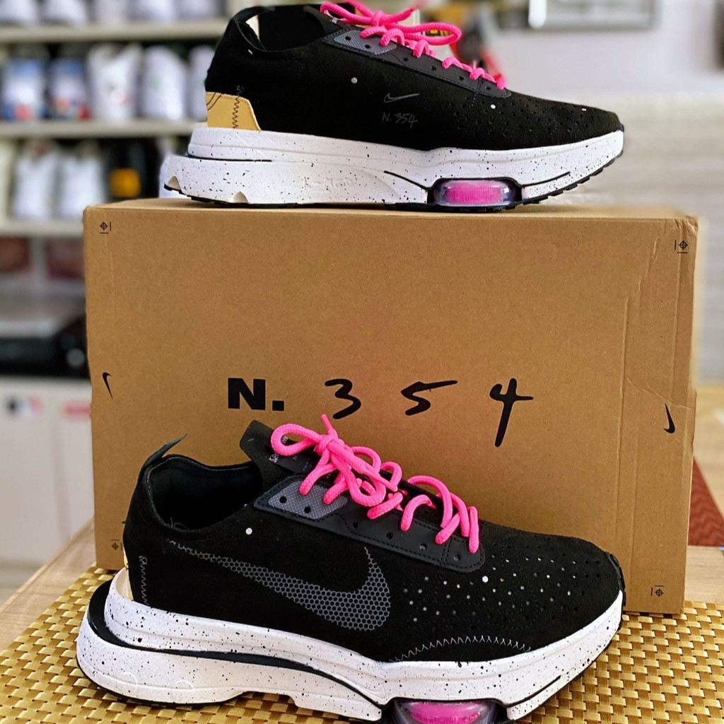 日本正品 Nike Air Zoom Type 黑黃 粉 低幫 減震 防滑 CJ2033-003