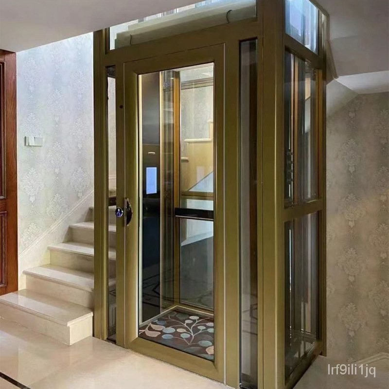 [定金]爆款💥[台灣熱賣]安安居直供三層家用電梯六層別墅電梯室內外簡易電動小型 家用電梯