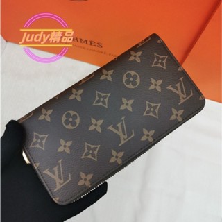 二手精品 LOUIS VUITTON/路易威登 LV Zippy 芭蕾粉 拉鏈長夾/錢包/手拿包M41894