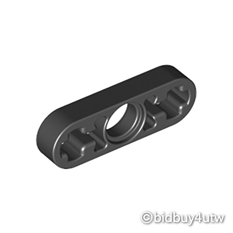 LEGO零件 孔樑 6632 黑色 4107828【必買站】樂高零件