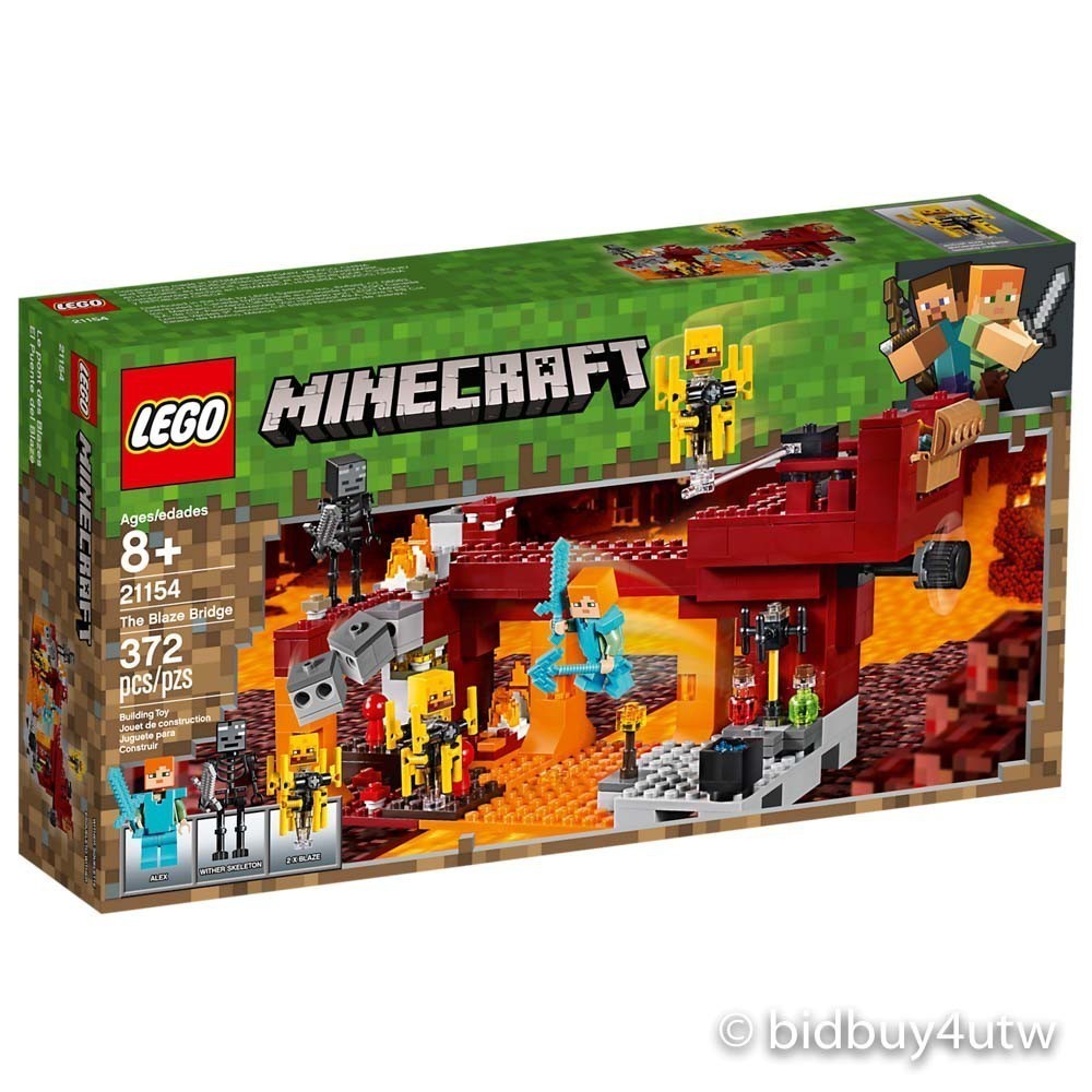 LEGO 21154 The Blaze Bridge 當個創世神系列【必買站】樂高盒組