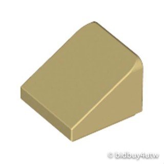 LEGO零件 斜向磚 1x1x2/3 54200 沙色 4516055【必買站】樂高零件