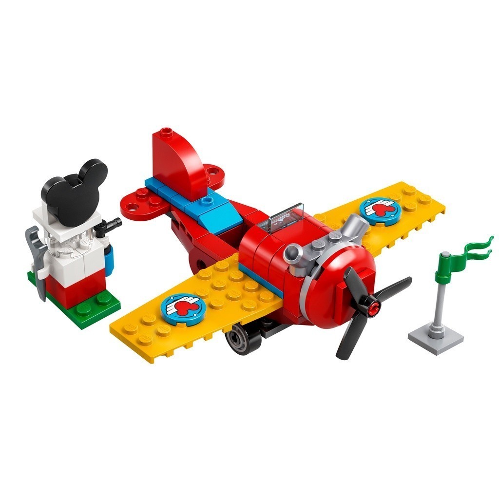 LEGO場景 10772D 米奇的螺旋槳飛機(無人偶)【必買站】樂高場景