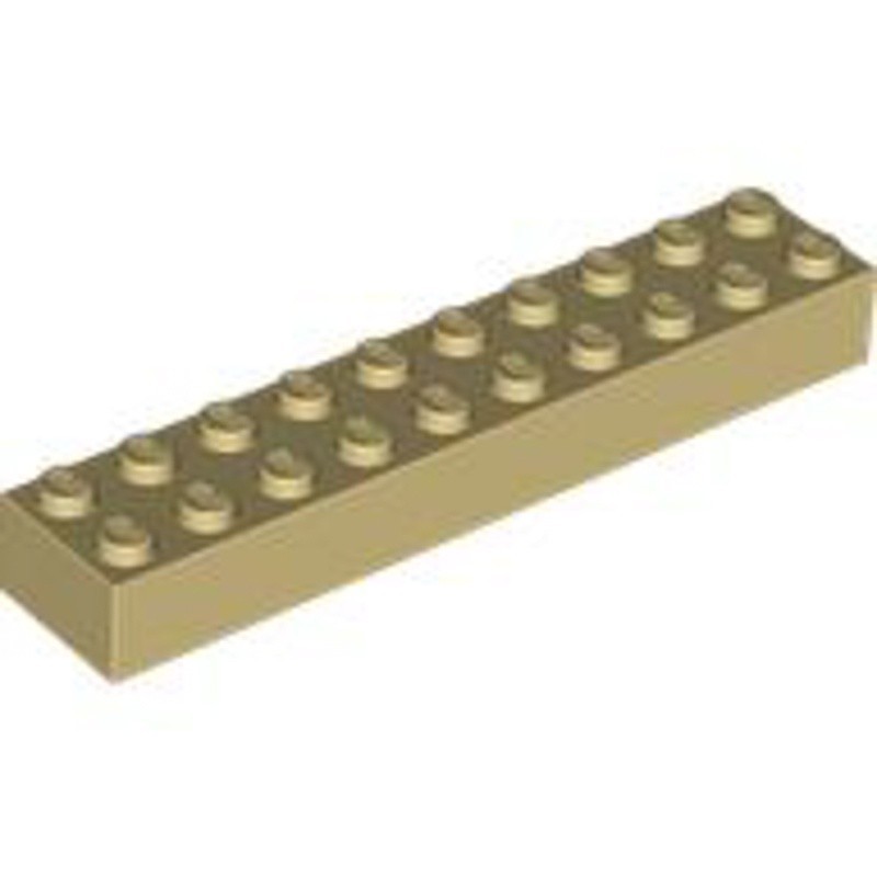 LEGO零件 基本磚 2x10 沙色 3006 4159740 4522675【必買站】樂高零件