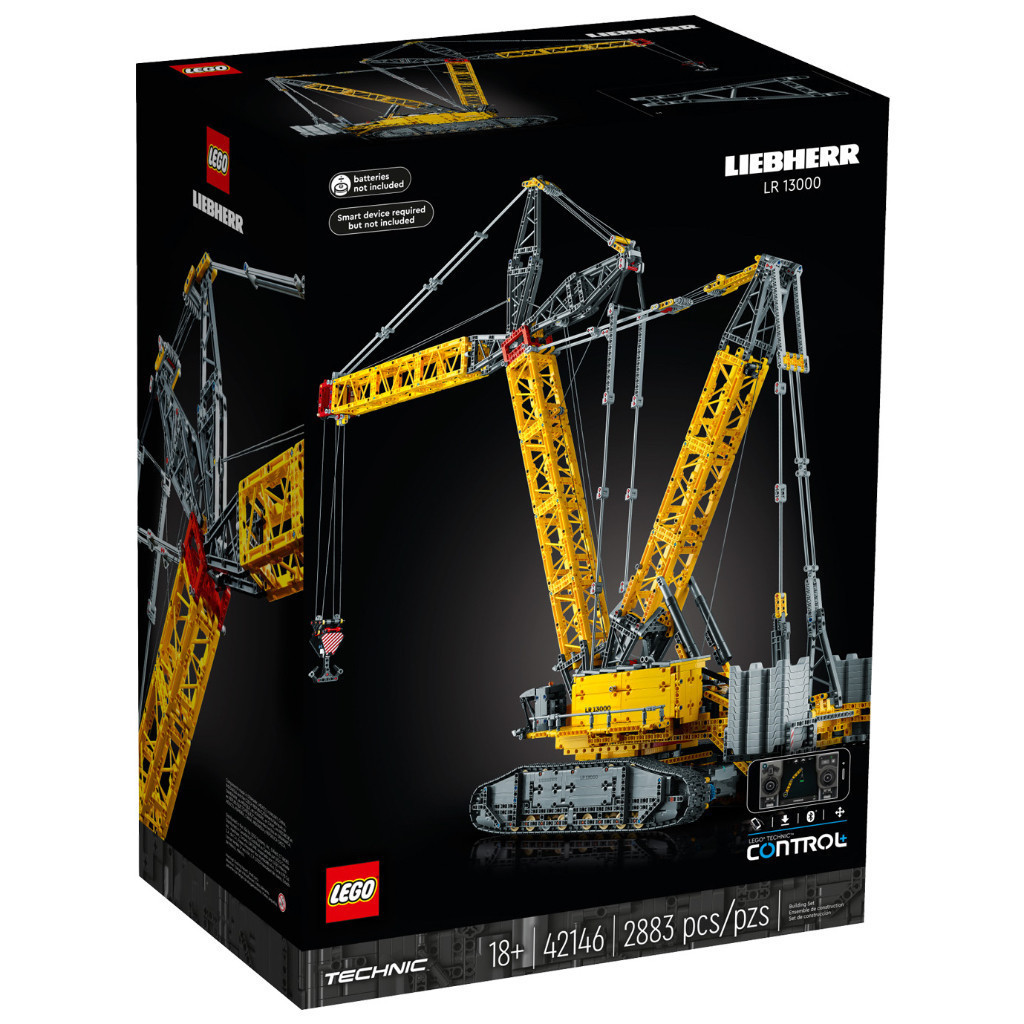 LEGO 42146 Liebherr 履帶式起重機 LR 13000 科技系列【必買站】樂高盒組