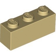 LEGO零件 基本磚 1x3 3622 沙色【必買站】樂高零件