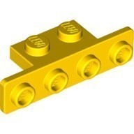 LEGO零件 托架 1x2 2436b 黃色【必買站】樂高零件