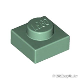 LEGO零件 薄板磚 1x1 3024 沙綠色 6099189【必買站】樂高零件