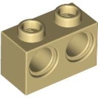 LEGO零件 科技磚 1x2 32000 沙色【必買站】樂高零件