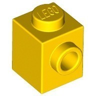 LEGO零件 變形磚 1x1 87087 黃色【必買站】樂高零件