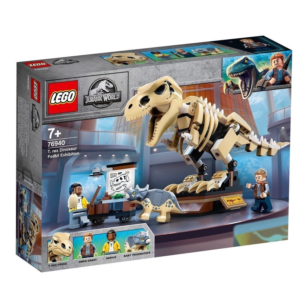 LEGO 76940 侏儸紀世界系列 霸王龍化石展【必買站】樂高盒組