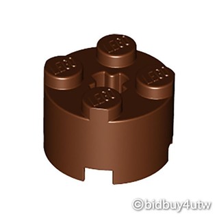 LEGO零件 圓形磚 3941 紅棕色 4211166【必買站】樂高零件
