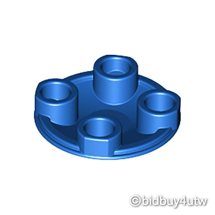 LEGO零件 圓形平板 2654 藍色 4208686【必買站】樂高零件
