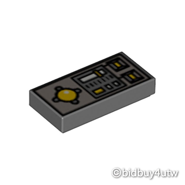 LEGO零件 印刷平滑磚 1x2 3069bpc1 深灰色 4221879【必買站】樂高零件