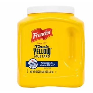 French's Mustard 黃芥茉醬 2.97公斤 D114793 COSCO代購
