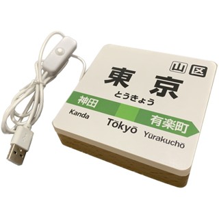 在台現貨日本 電車 鐵道 大阪 京都 東京 涉谷 秋葉原 池袋 機場 飛機 空港 航空 登機 JR山手線 站牌 燈箱